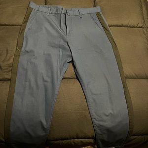 Zara cropped track/dress hybrid pant